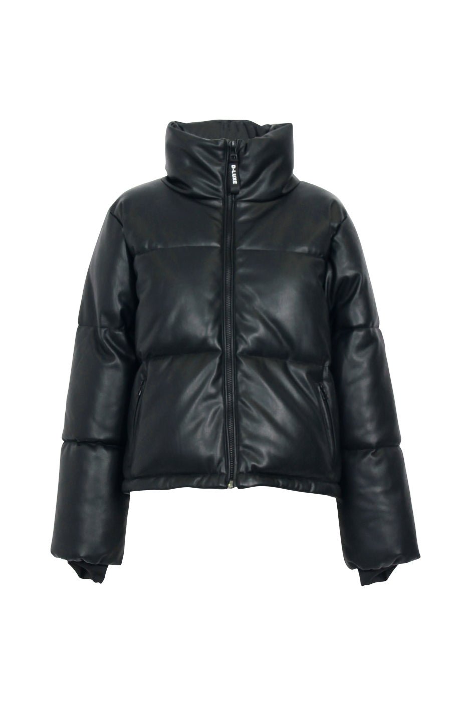 D-Luxe PU Puffer Jacket