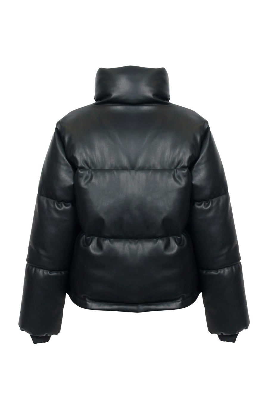 D-Luxe PU Puffer Jacket