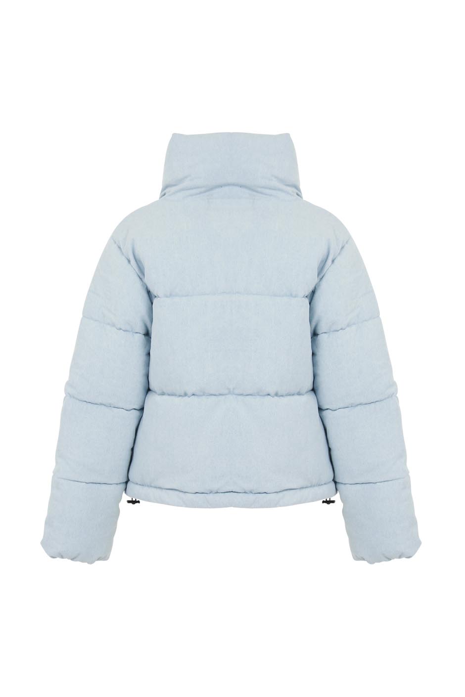 Drew Denim Short Puffer