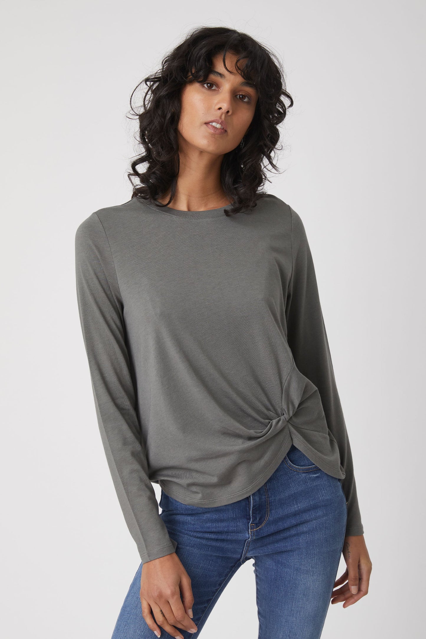 Amberley Long Sleeve Knot Tee