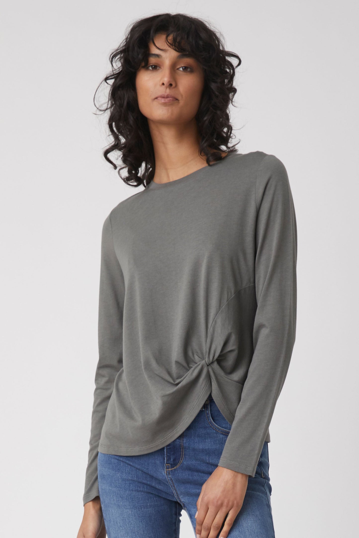 Amberley Long Sleeve Knot Tee