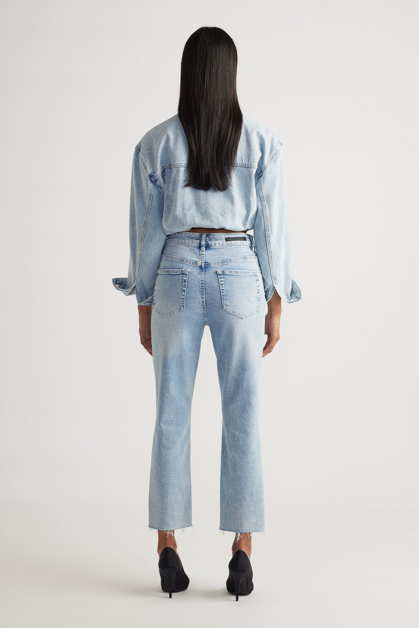 Becky High Rise Straight Jeans