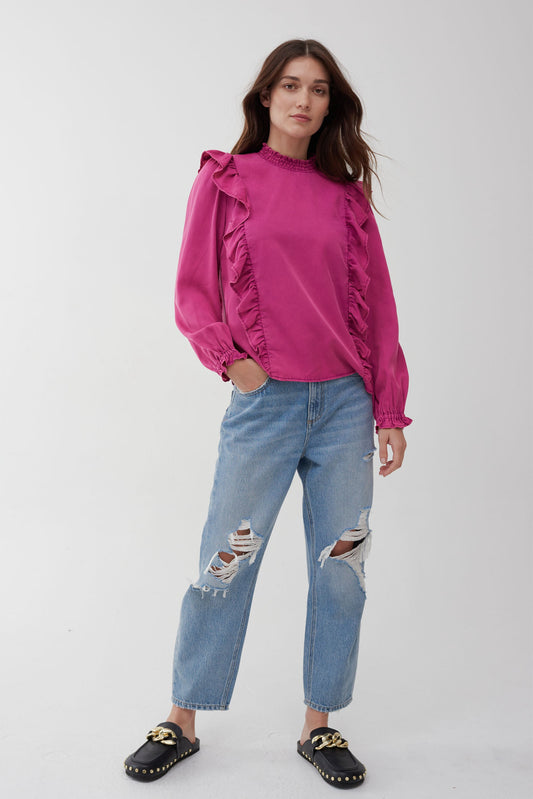 Inka Ruffle Blouse