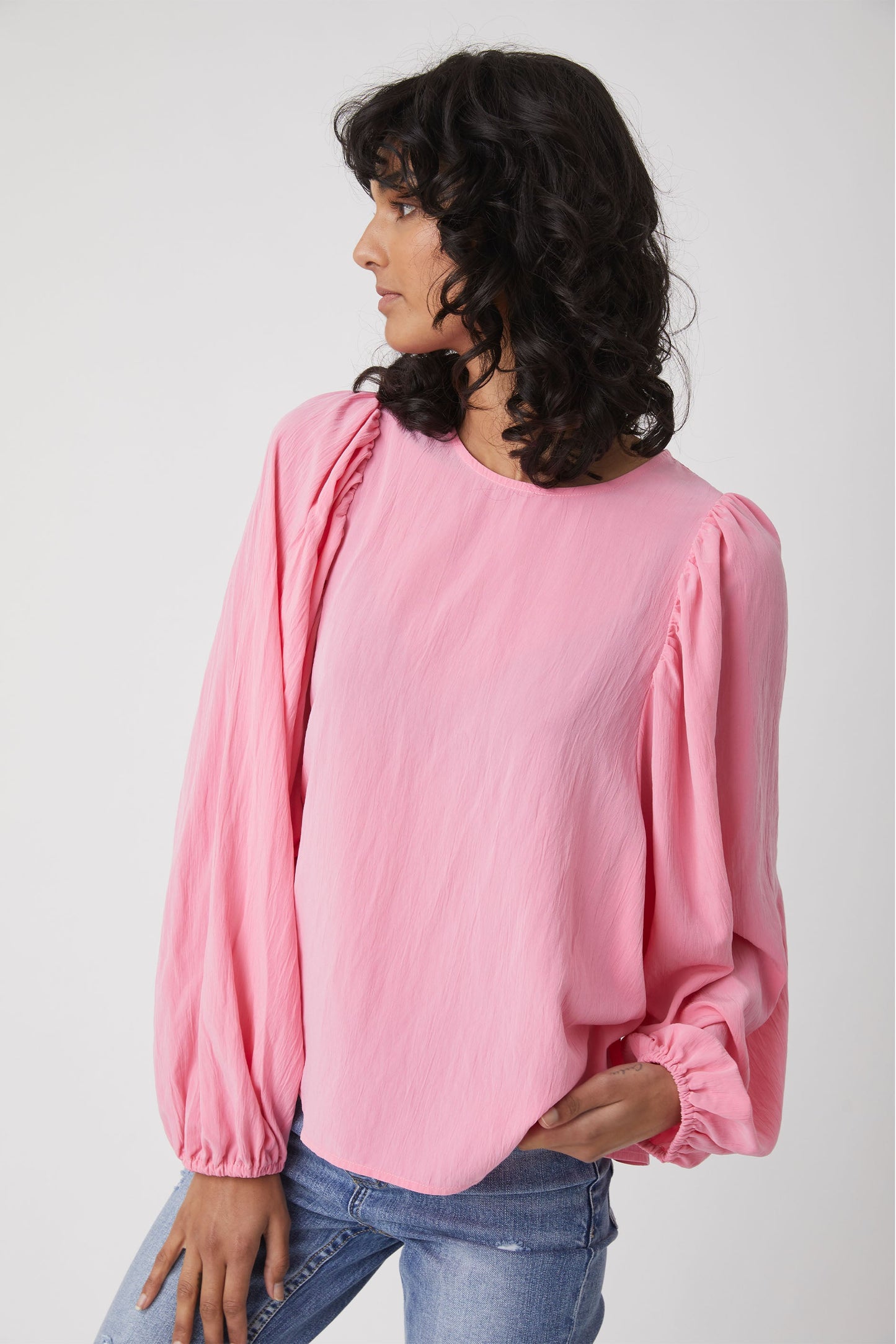 Gwen Balloon Sleeve Top