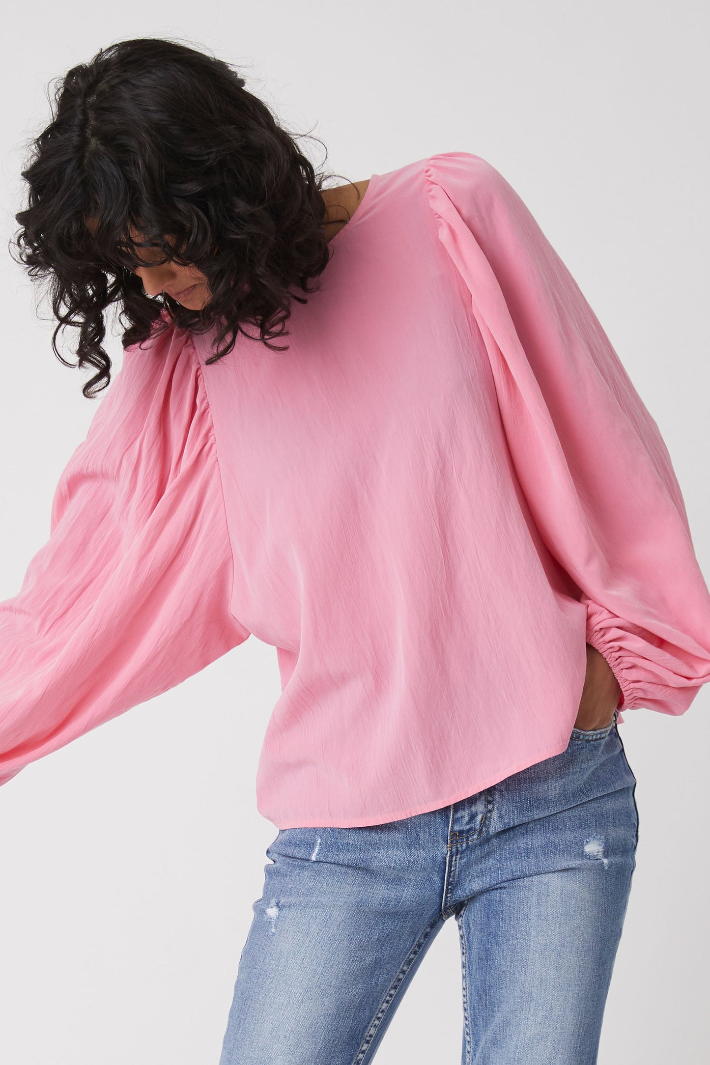 Gwen Balloon Sleeve Top