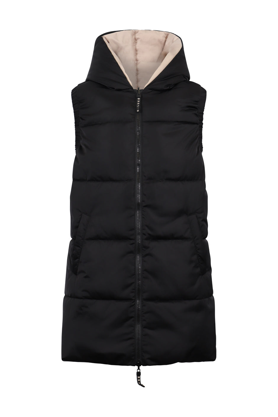 D-Luxe Reversible Puffer Vest