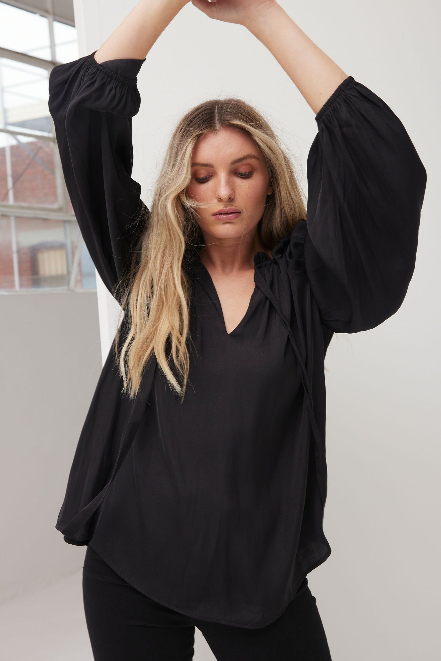 Shari Ruffle Detail Blouse