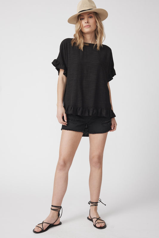 Stevie Ruffle Top