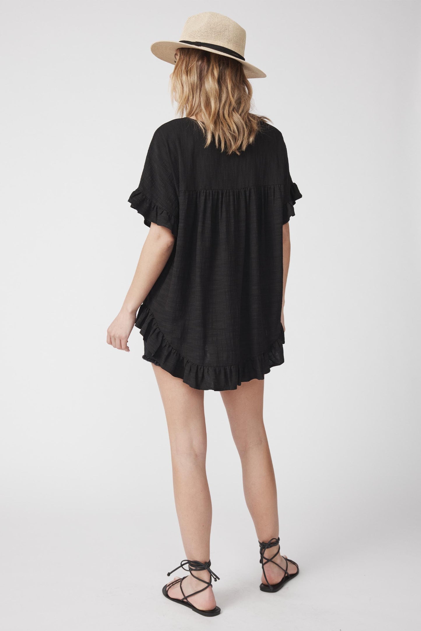 Stevie Ruffle Top