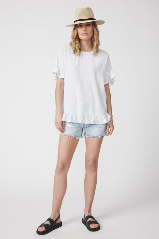 Stevie Ruffle Top