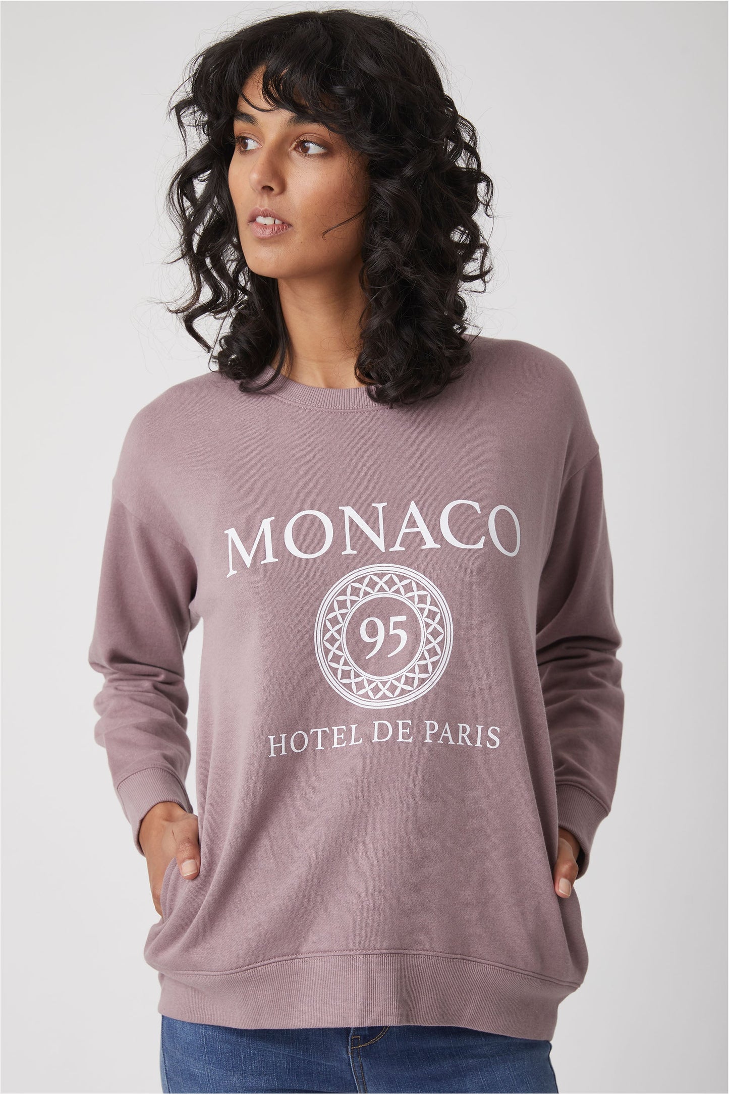 Monaco Print Sweat