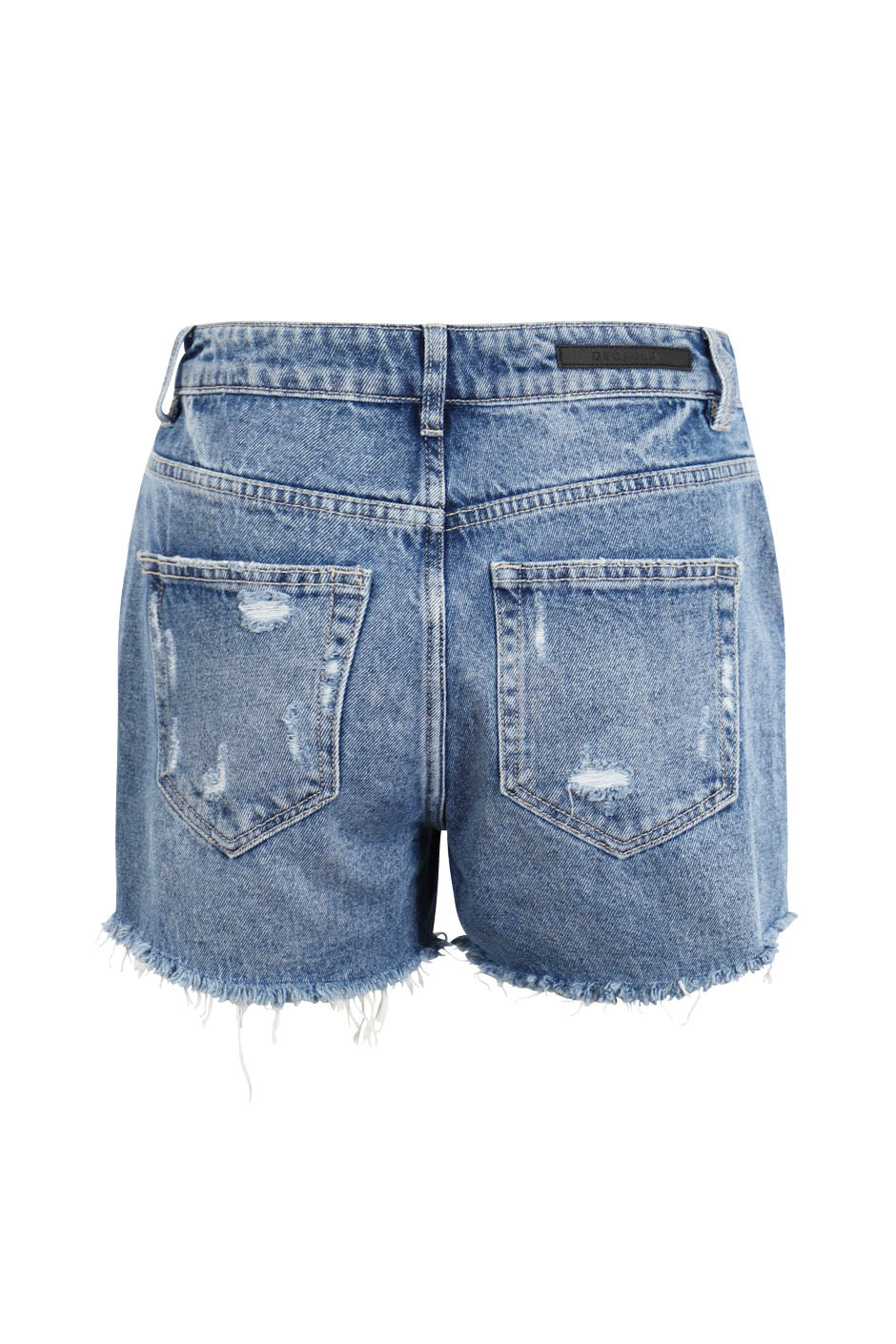 Charlie Distressed Denim Short