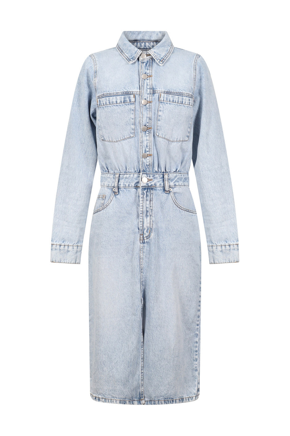 Juliette Denim Midi Dress