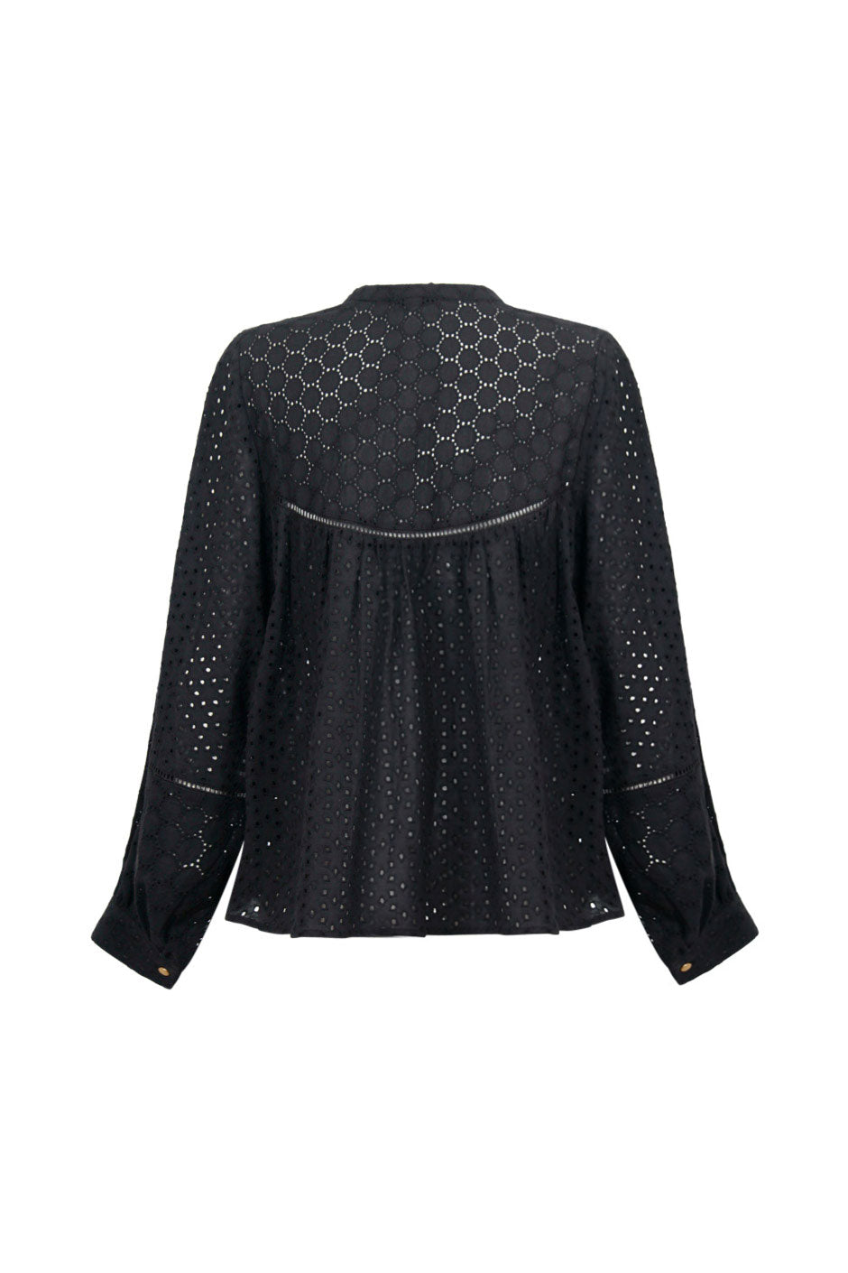 Keely Broderie Top