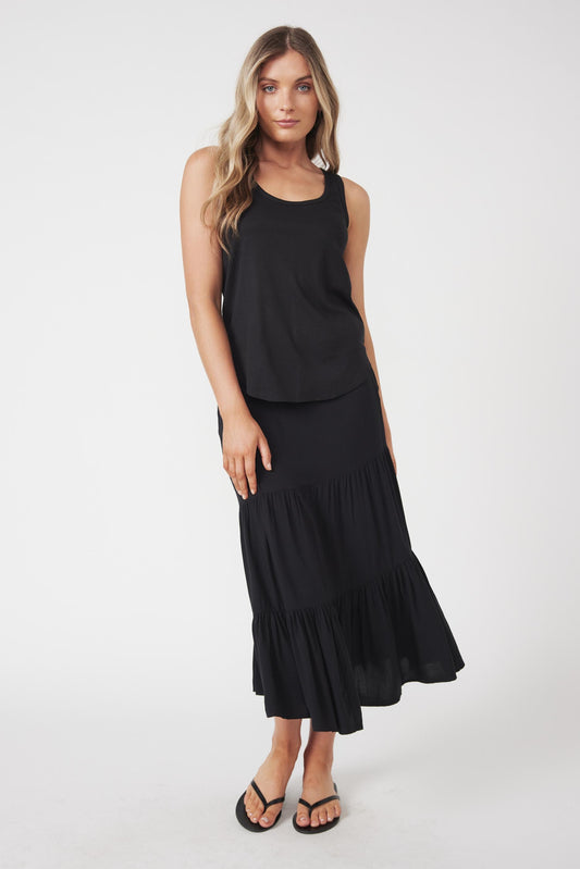 Hallie Seam Detail Skirt