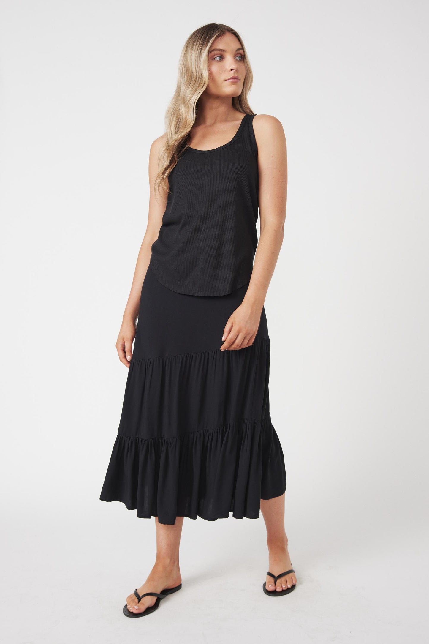 Hallie Seam Detail Skirt