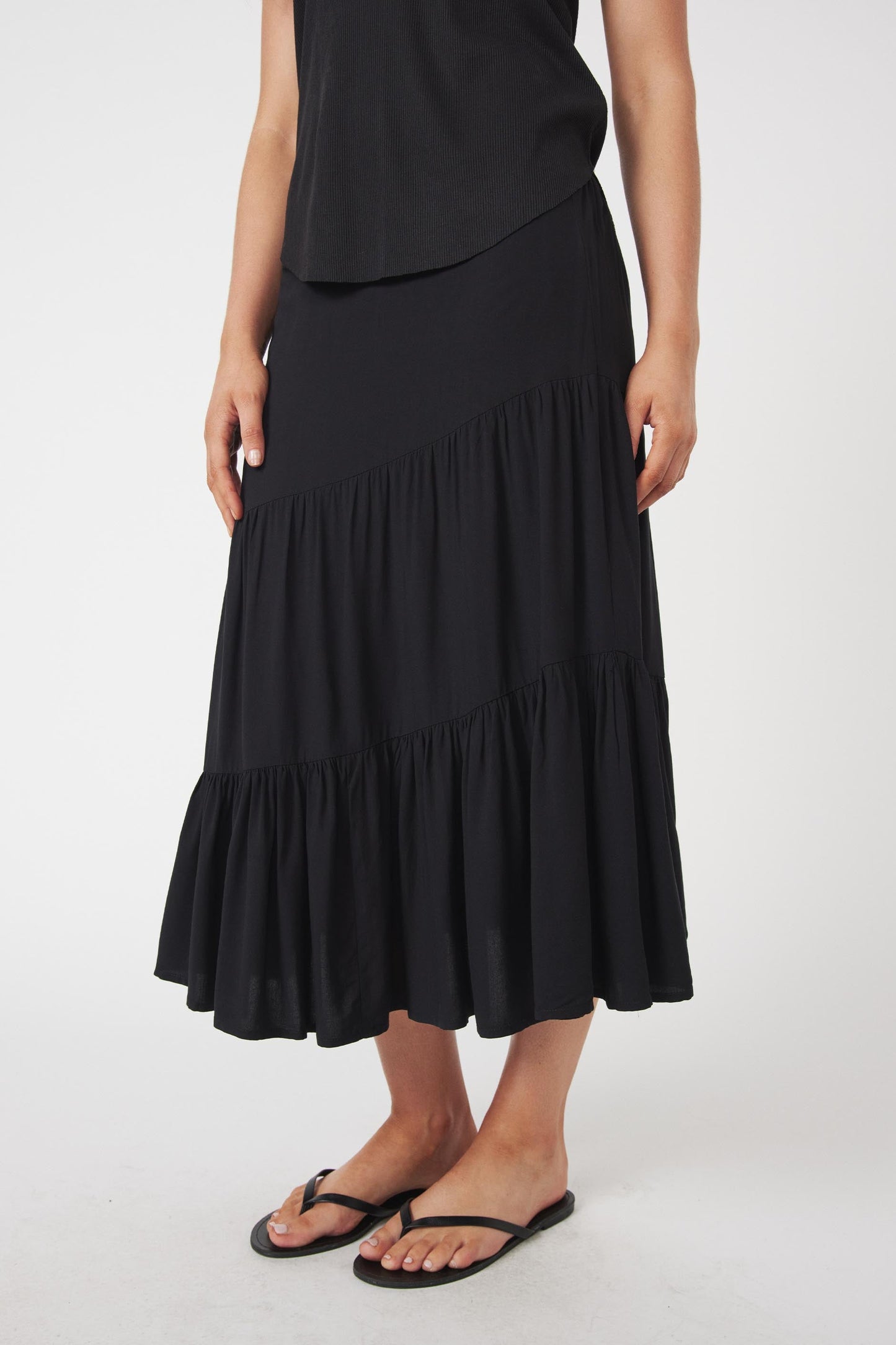 Hallie Seam Detail Skirt