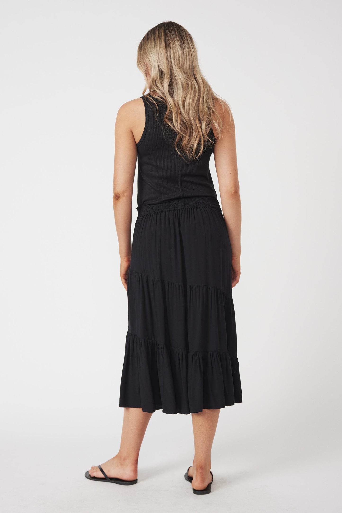 Hallie Seam Detail Skirt