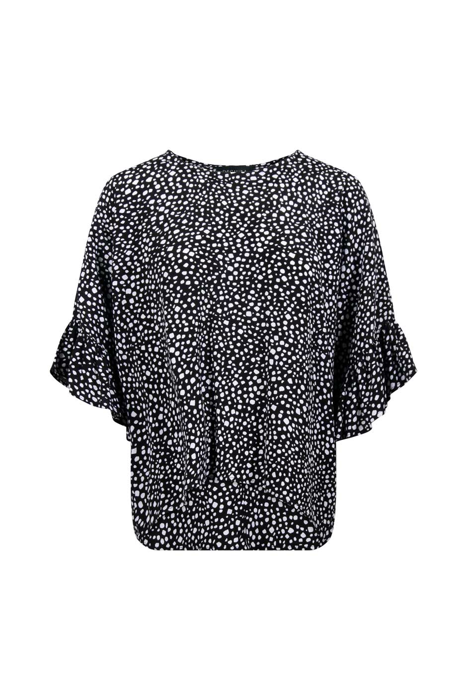 Freda Ruffle Sleeve Top