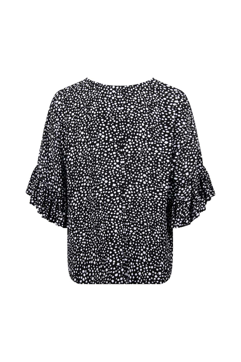 Freda Ruffle Sleeve Top