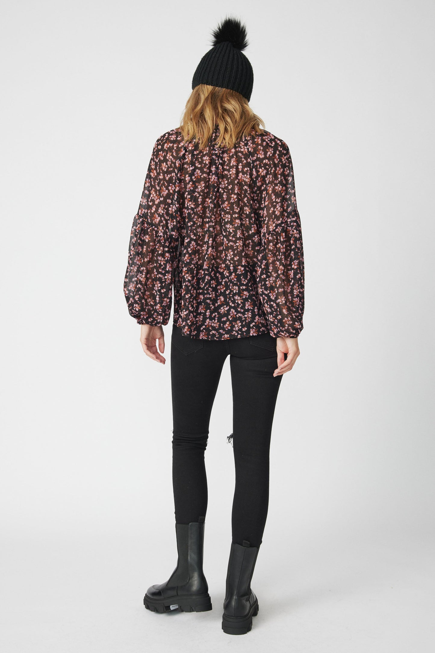 Rosa Balloon Sleeve Top