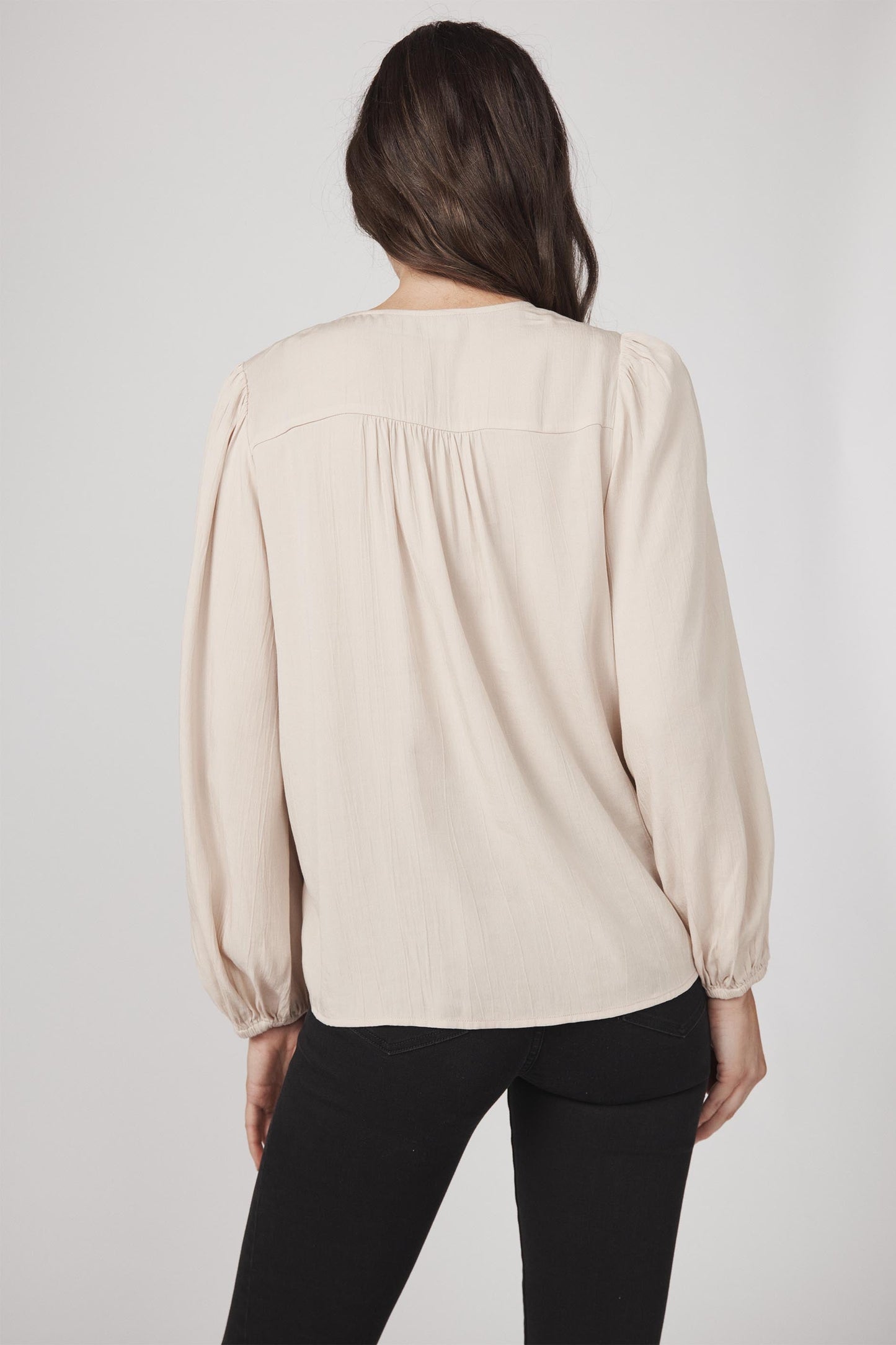 Hanna Smock Detail Blouse