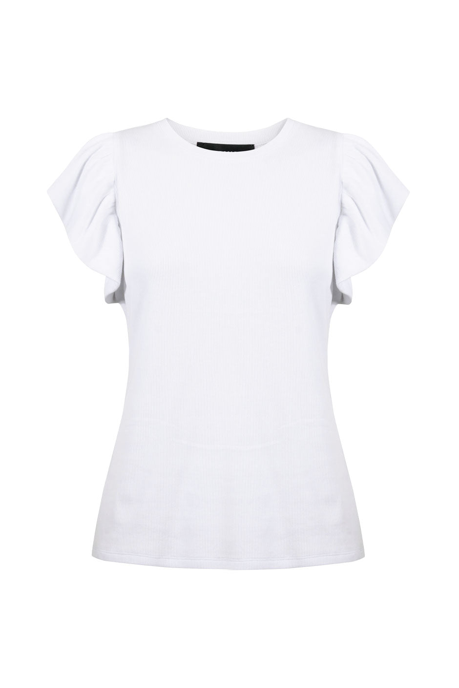 Sandra Ruffle Tee