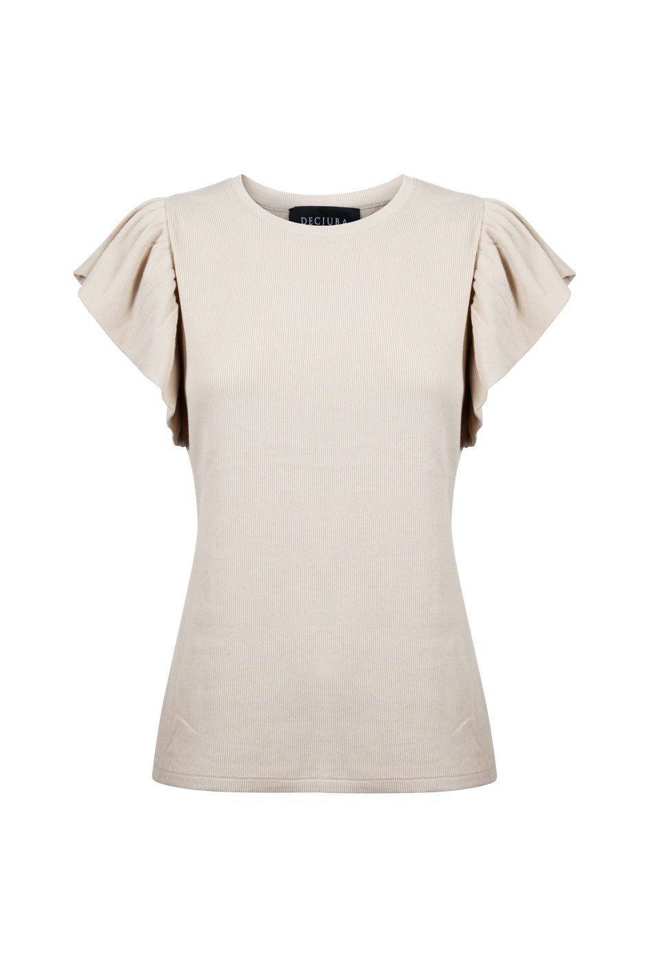 Sandra Ruffle Tee