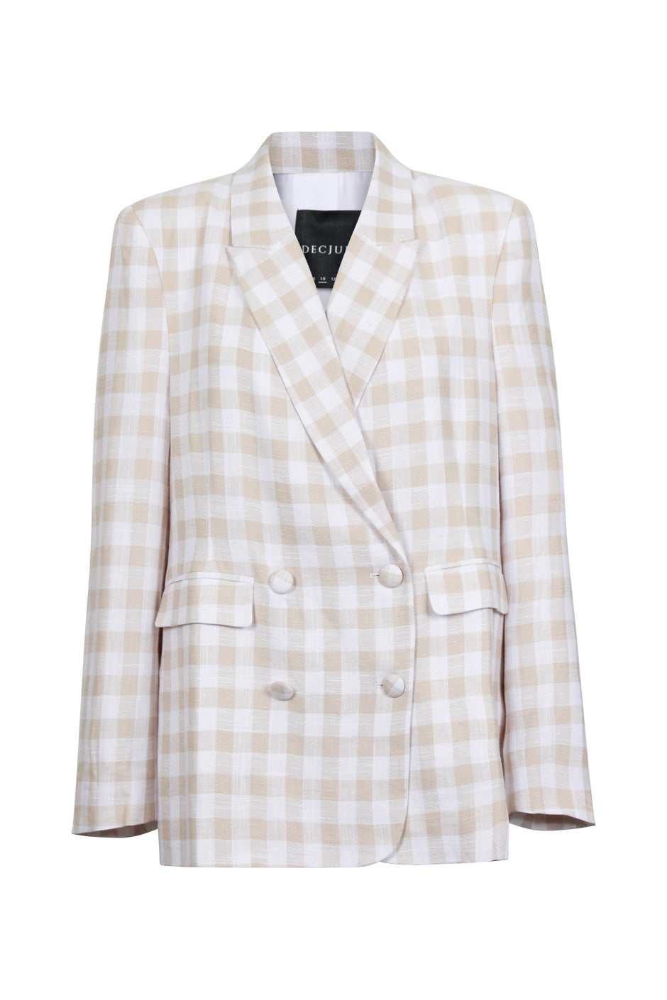 Chelsea Gingham Blazer
