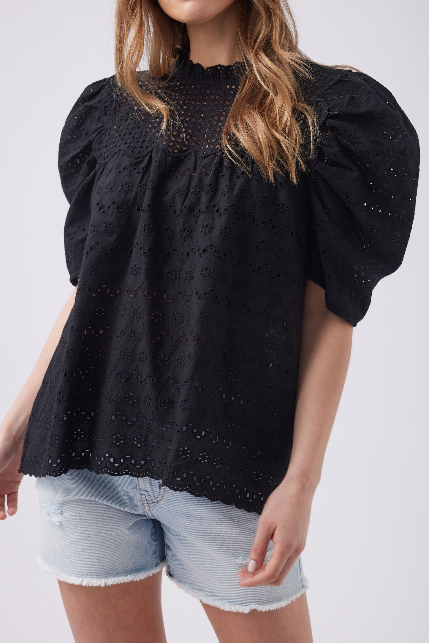 Anita Embroidered Top