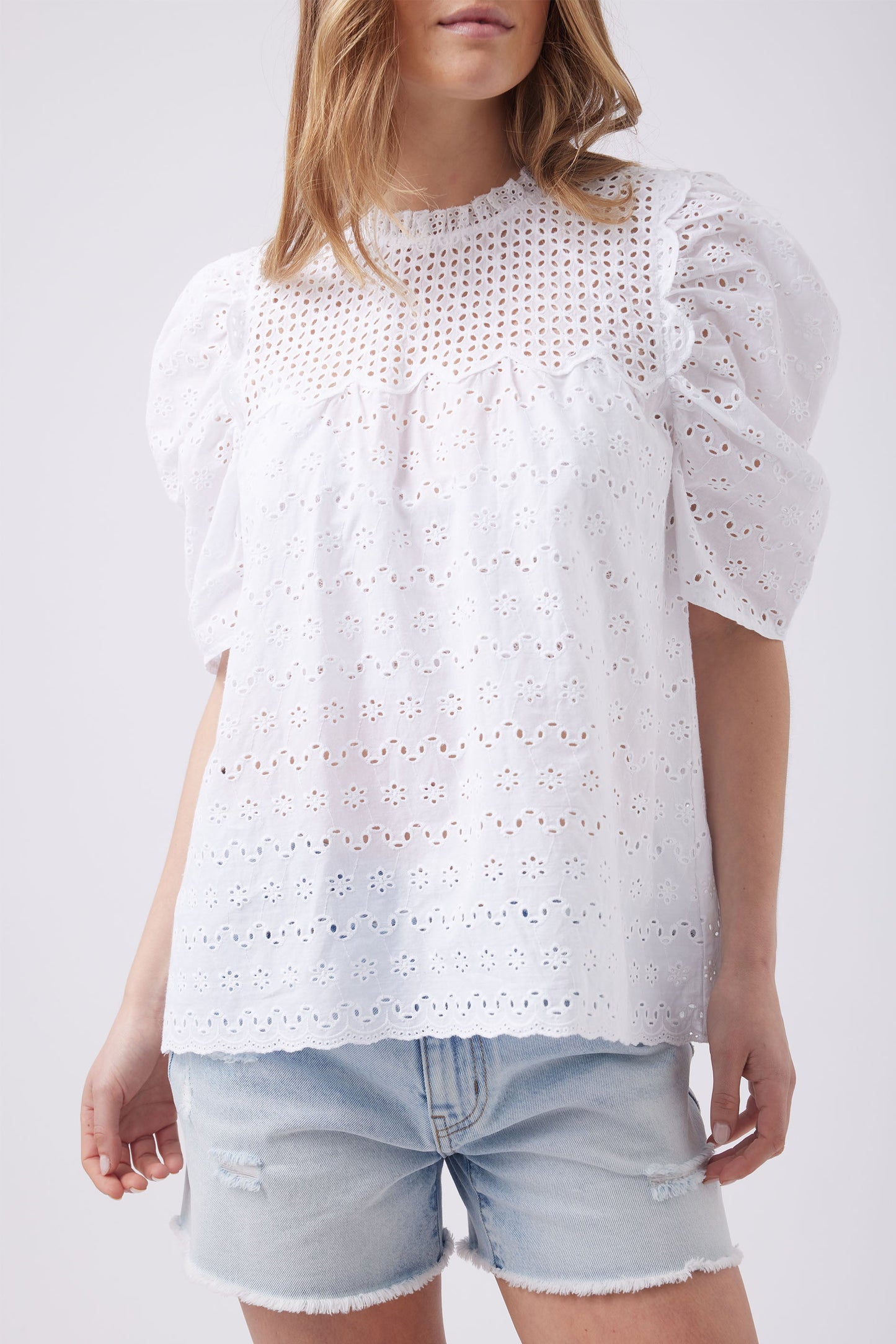 Anita Embroidered Top