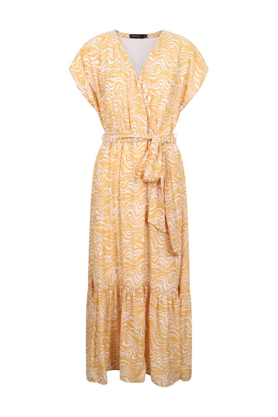 India Cross Front Midi Dress