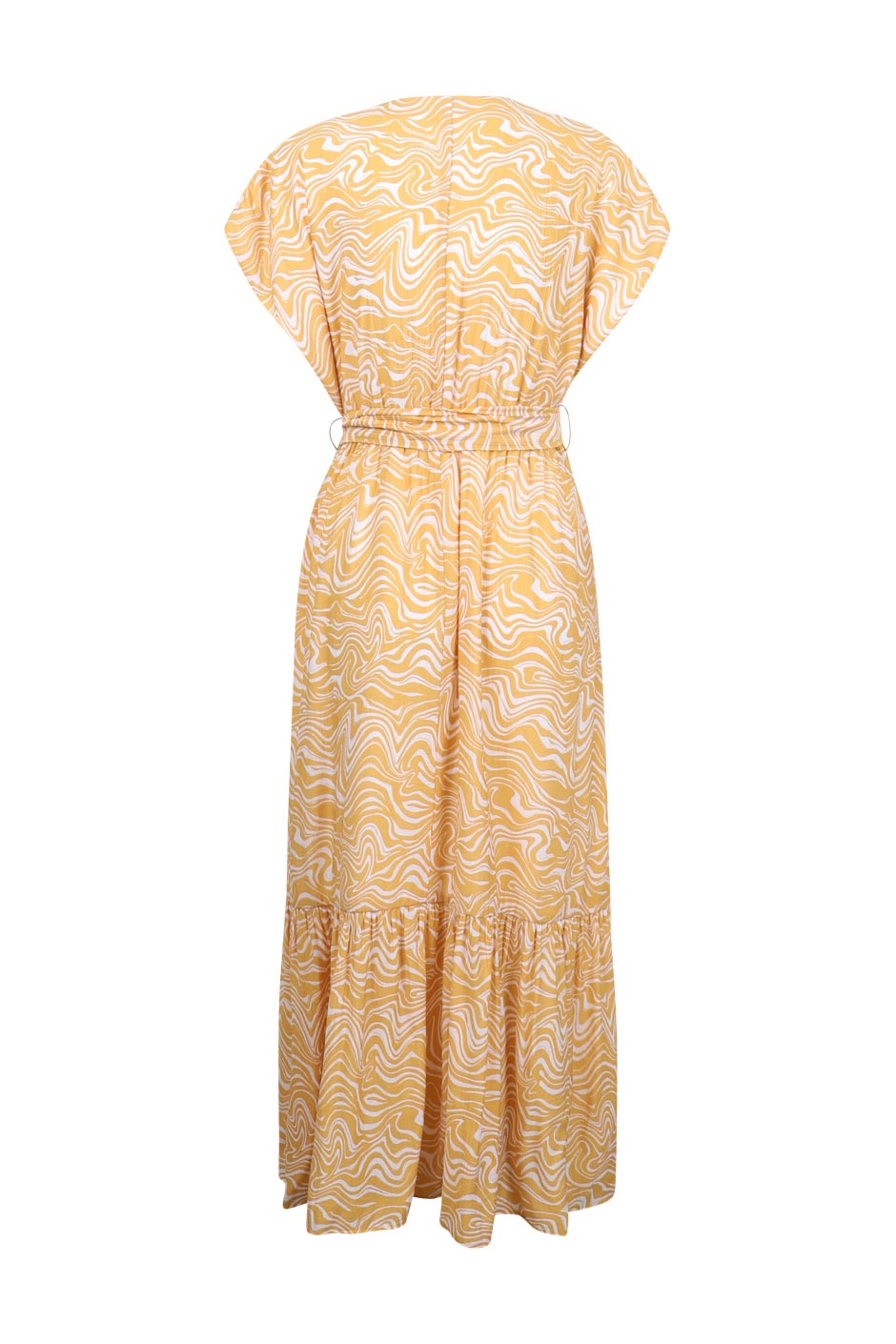 India Cross Front Midi Dress