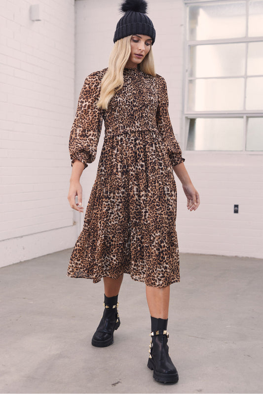 Ruby Smocked Midi Dress