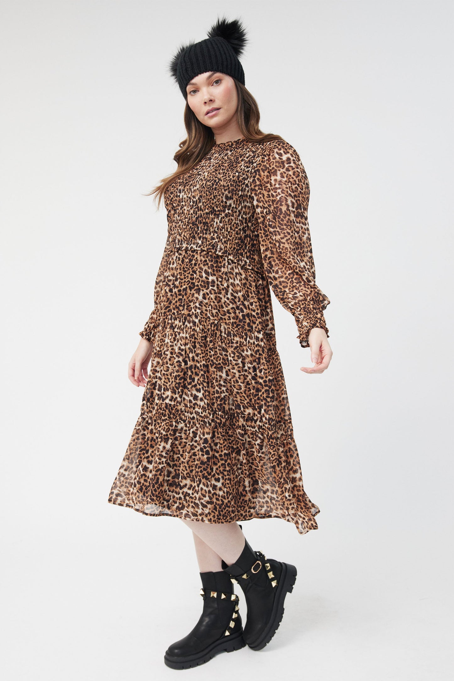 Ruby Smocked Midi Dress