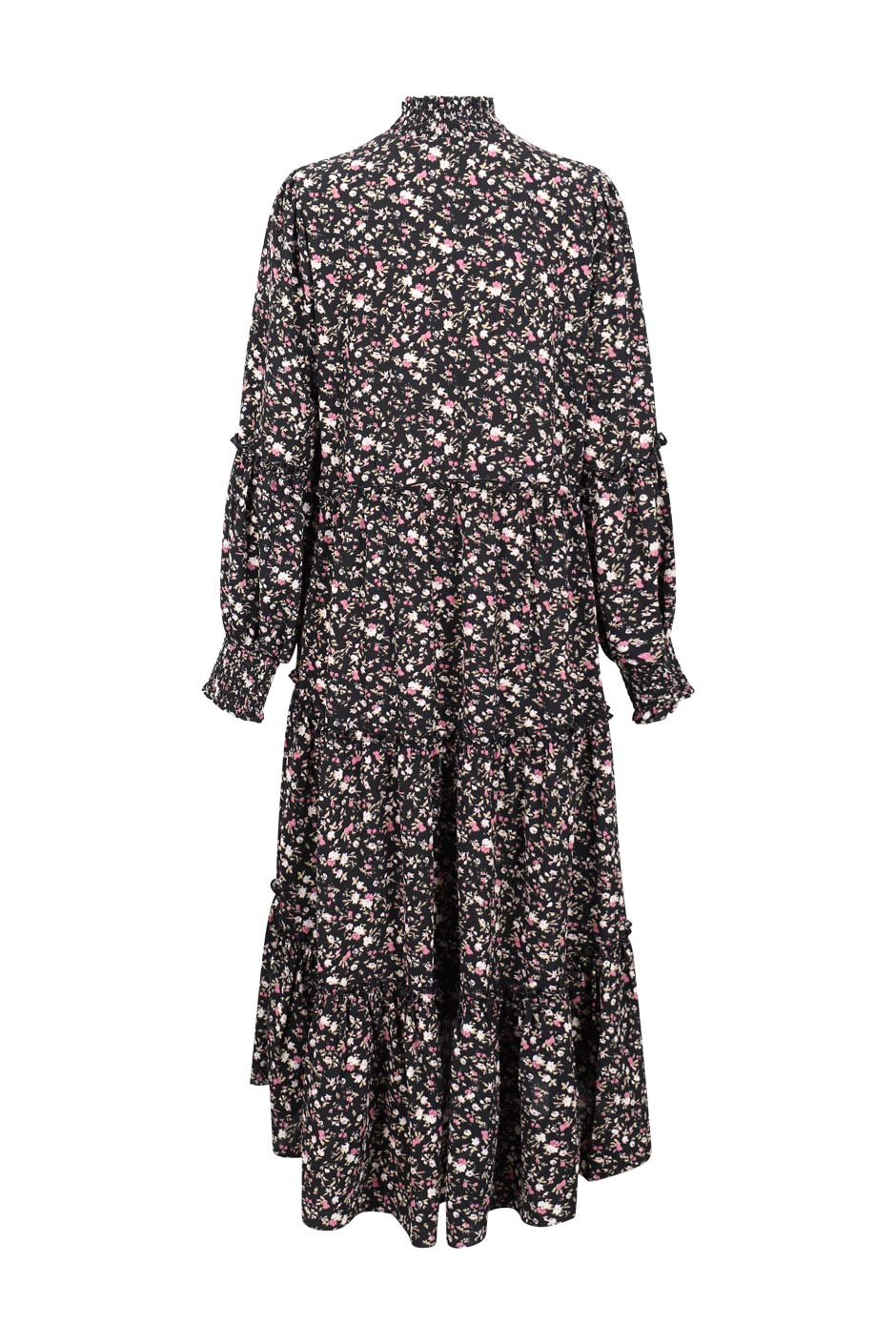 Ariana Ruffle Midi Dress