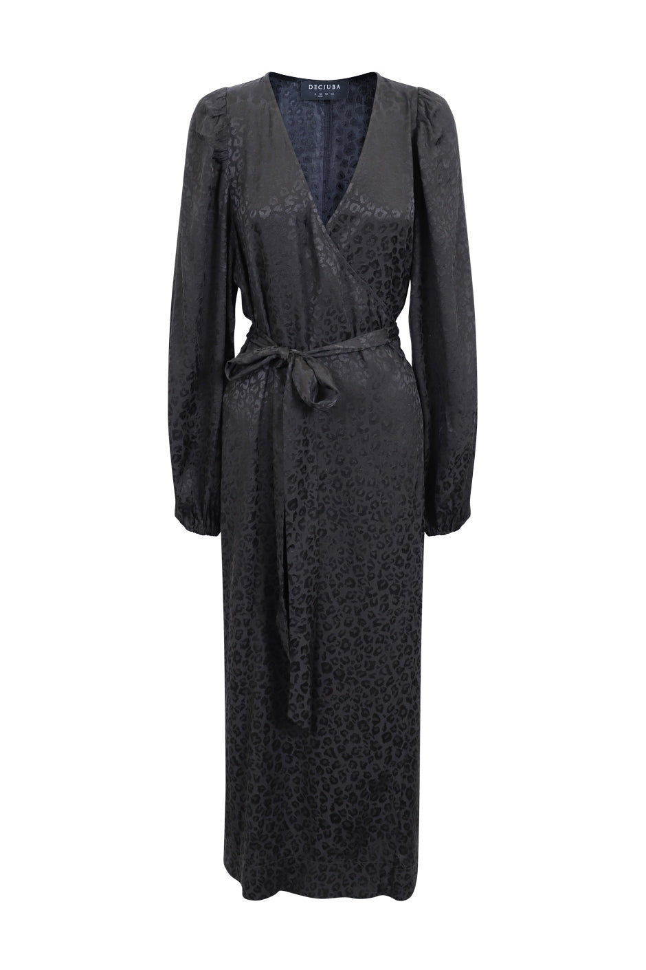 Simona Jacquard Wrap Dress