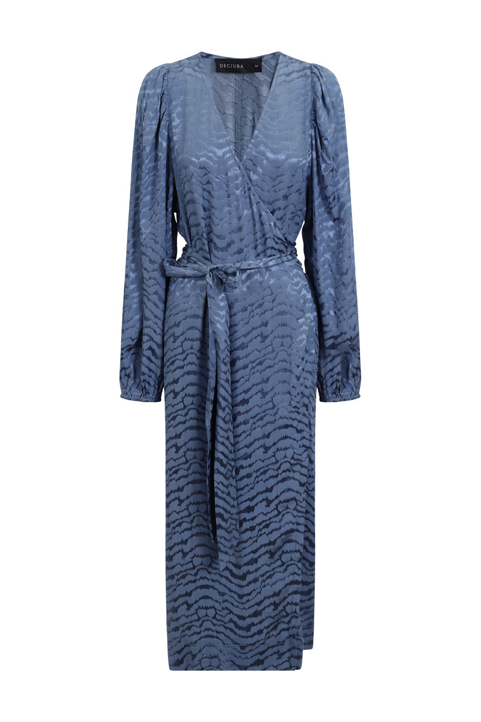 Simona Jacquard Wrap Dress
