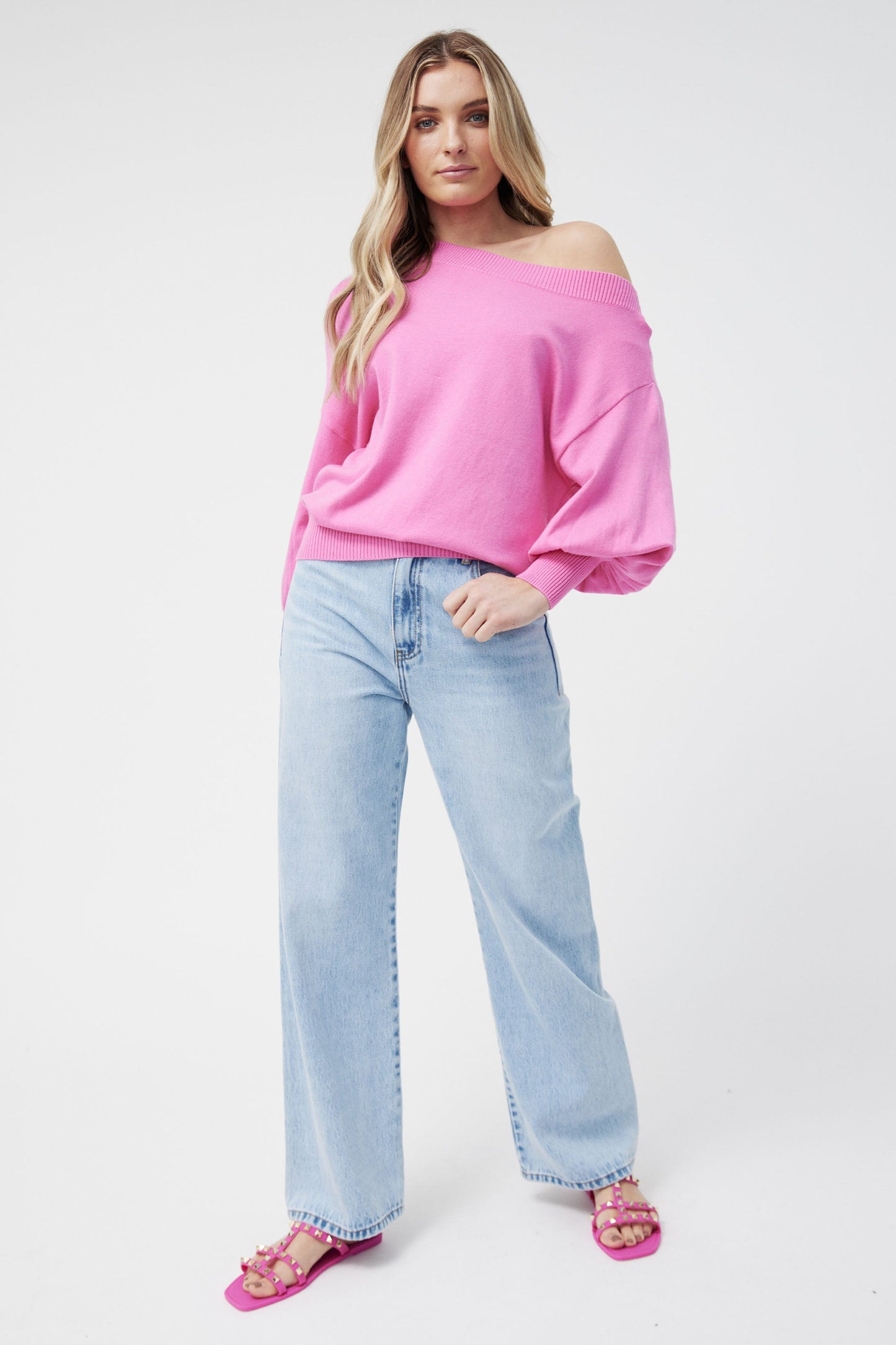 Reese Off Shoulder Jumper