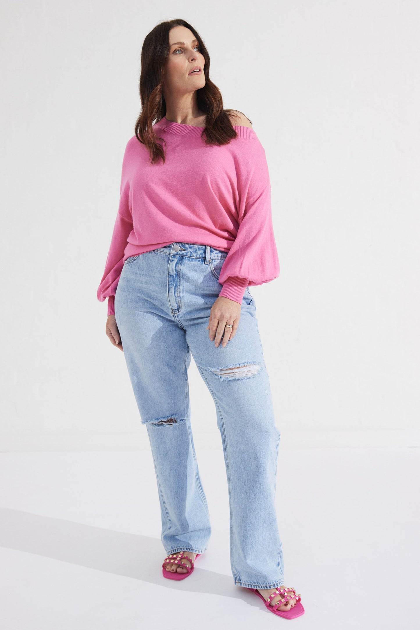 Reese Off Shoulder Jumper