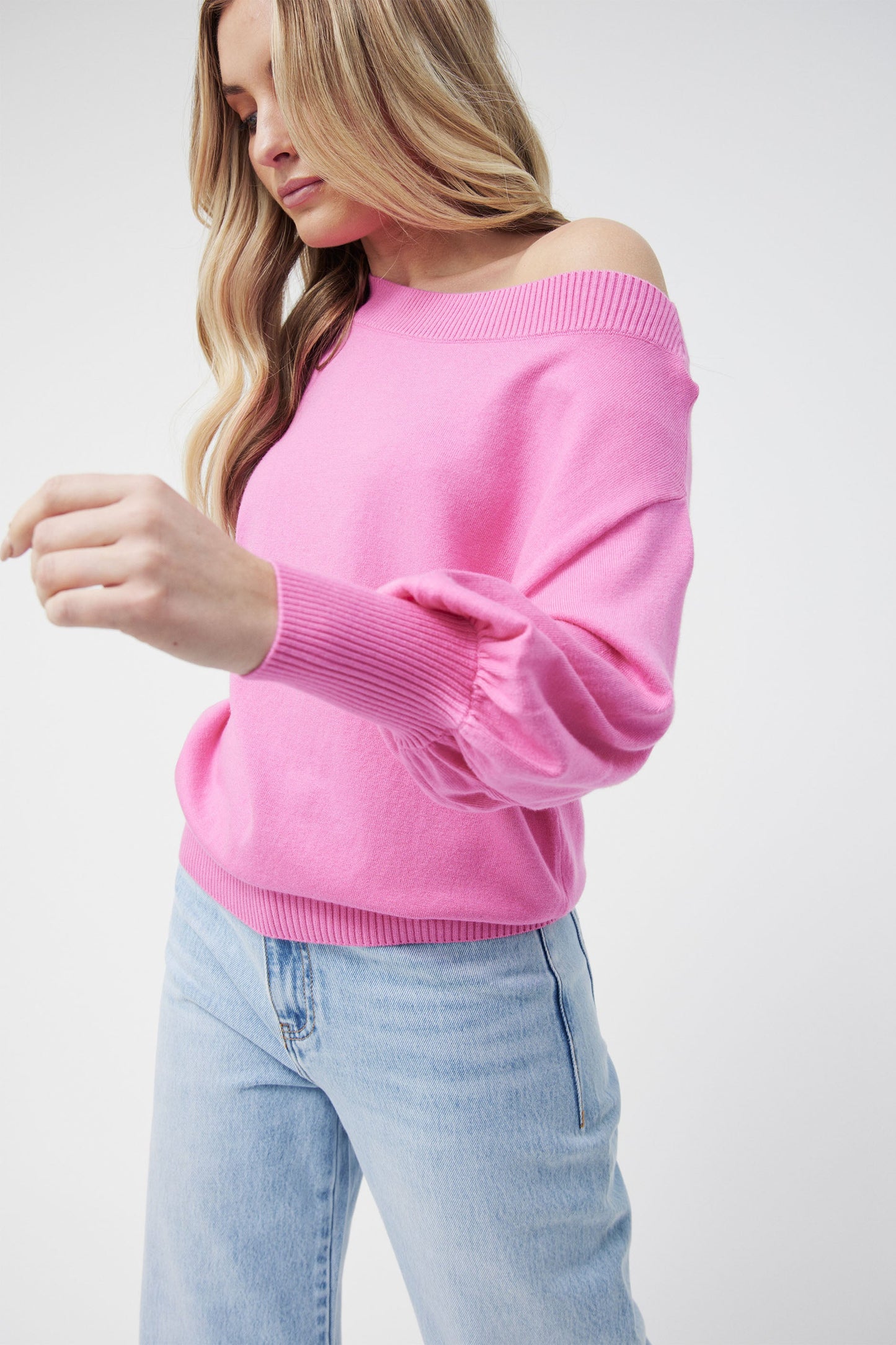 Reese Off Shoulder Jumper