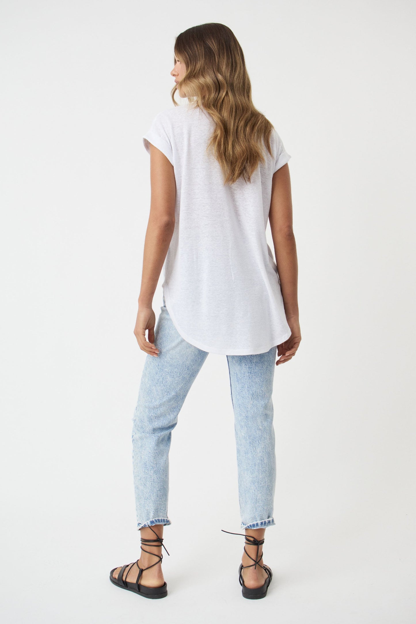 Nakita Linen Longline Tee
