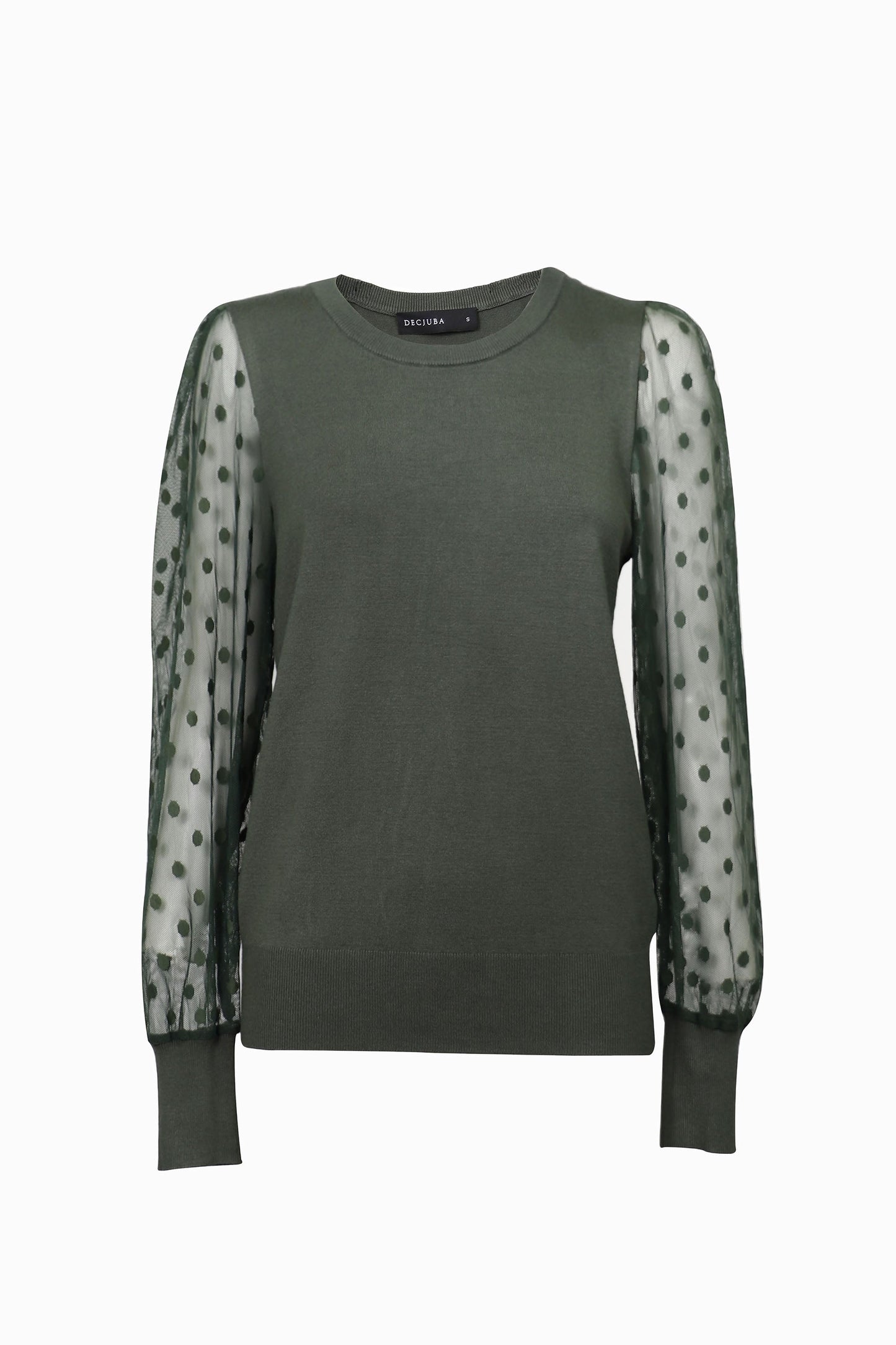 Mandy Lace Sleeve Knit Top