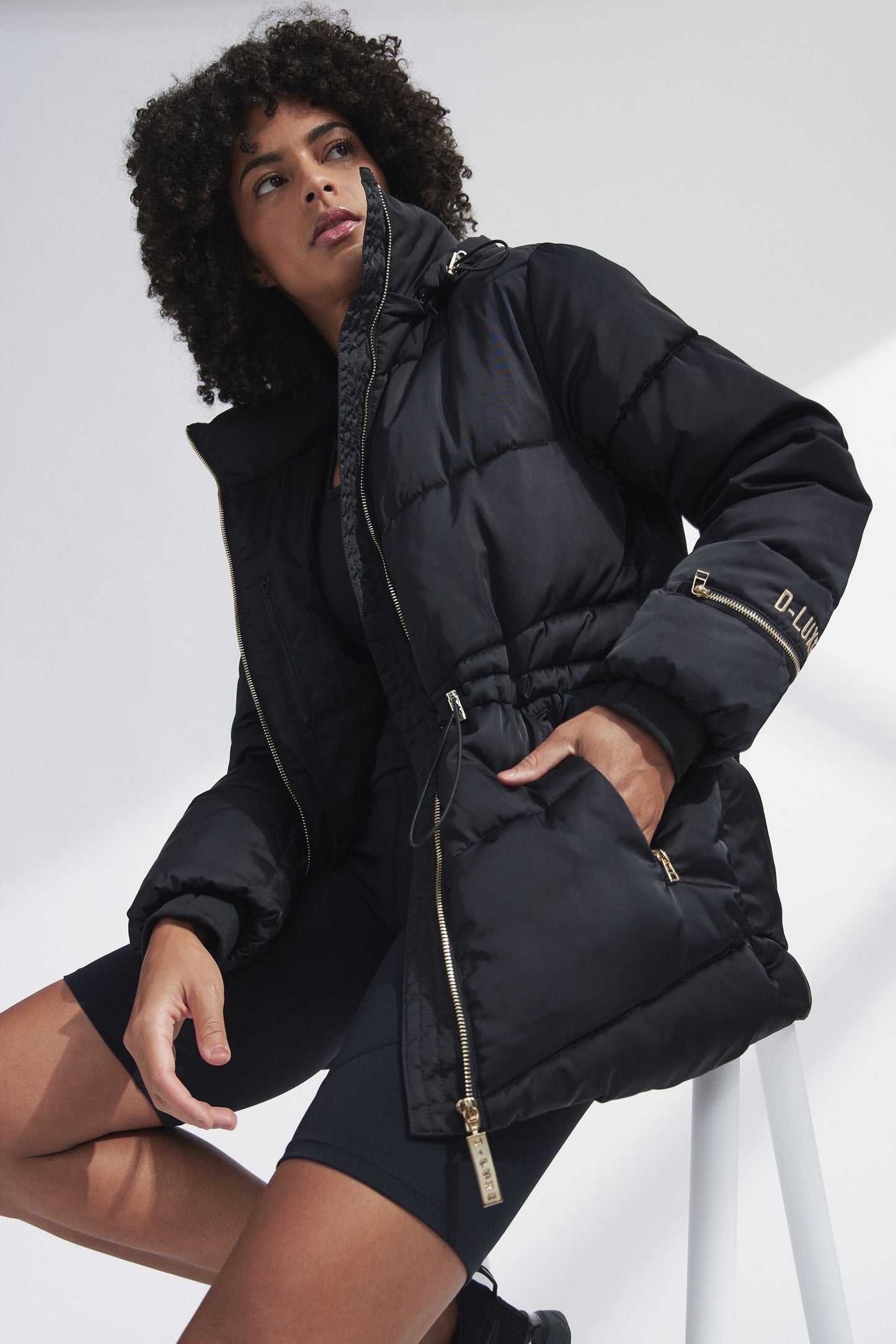 D-Luxe Midi Puffer
