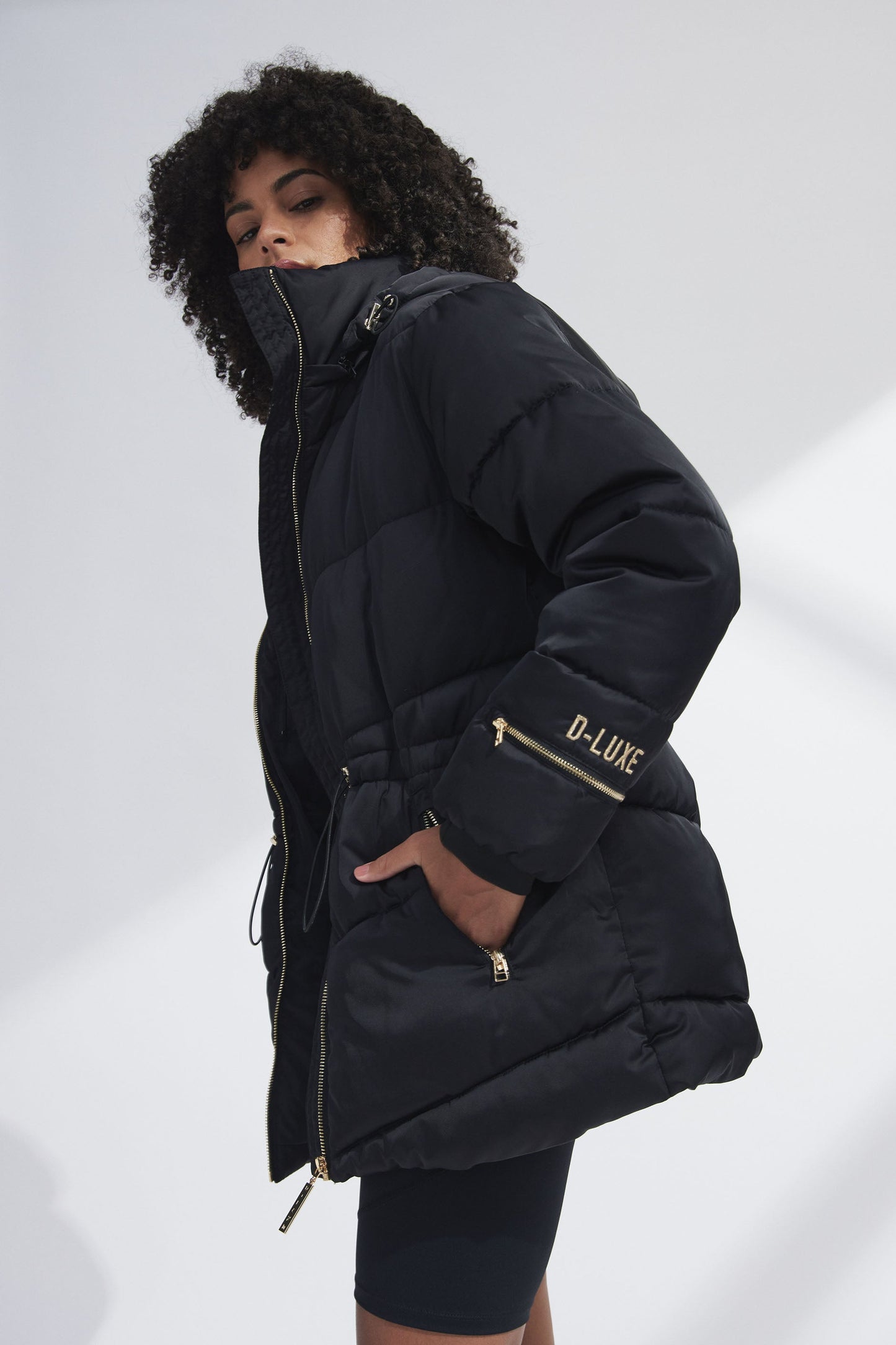 D-Luxe Midi Puffer