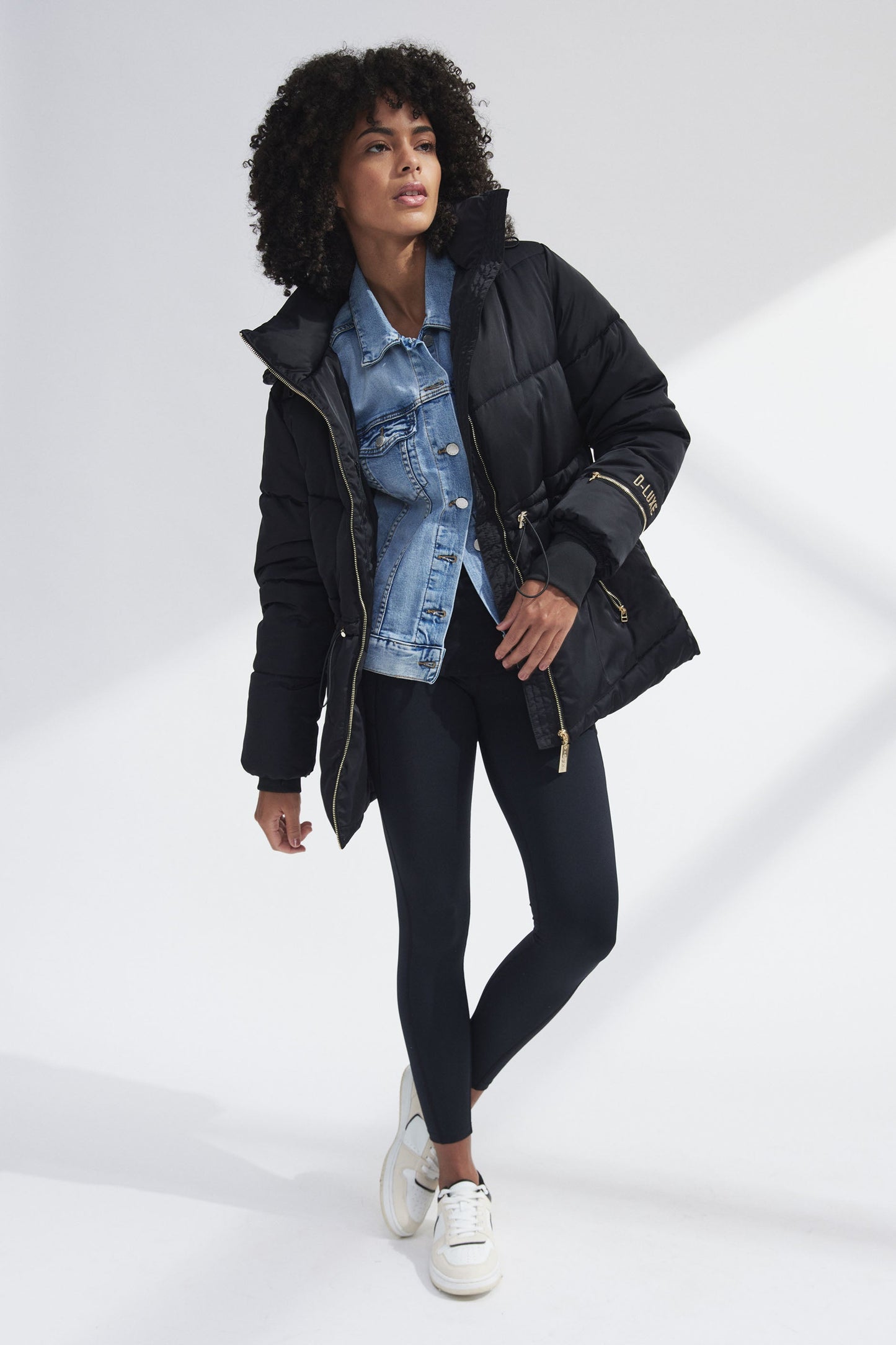 D-Luxe Midi Puffer