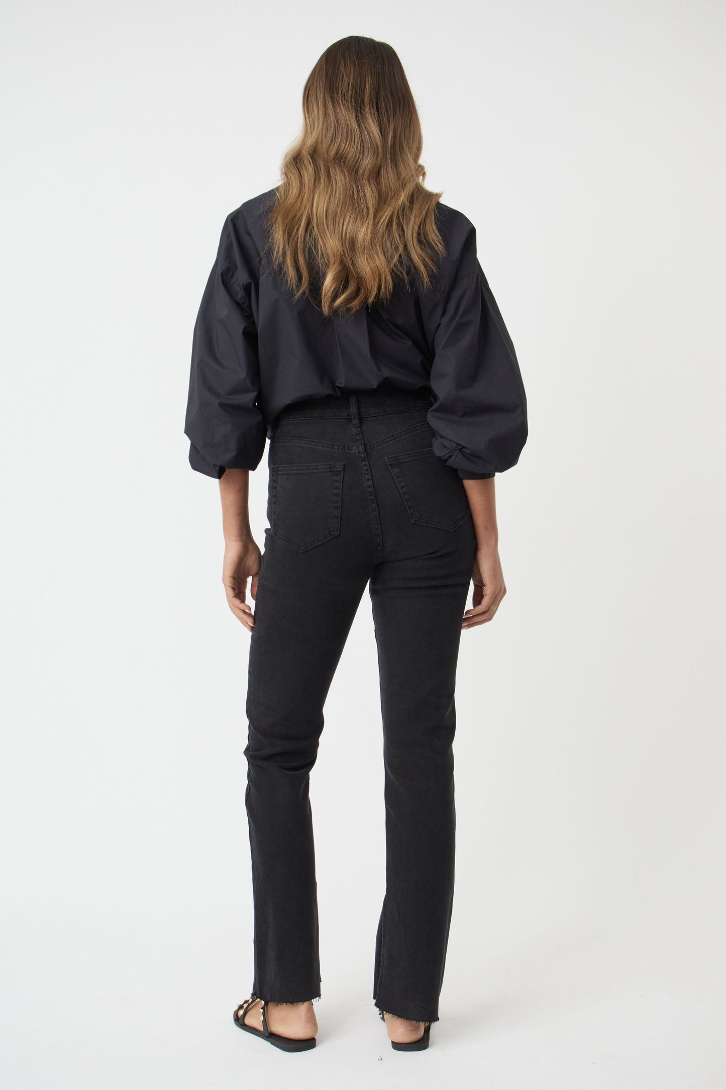 Katya Slim Leg Flare Jean