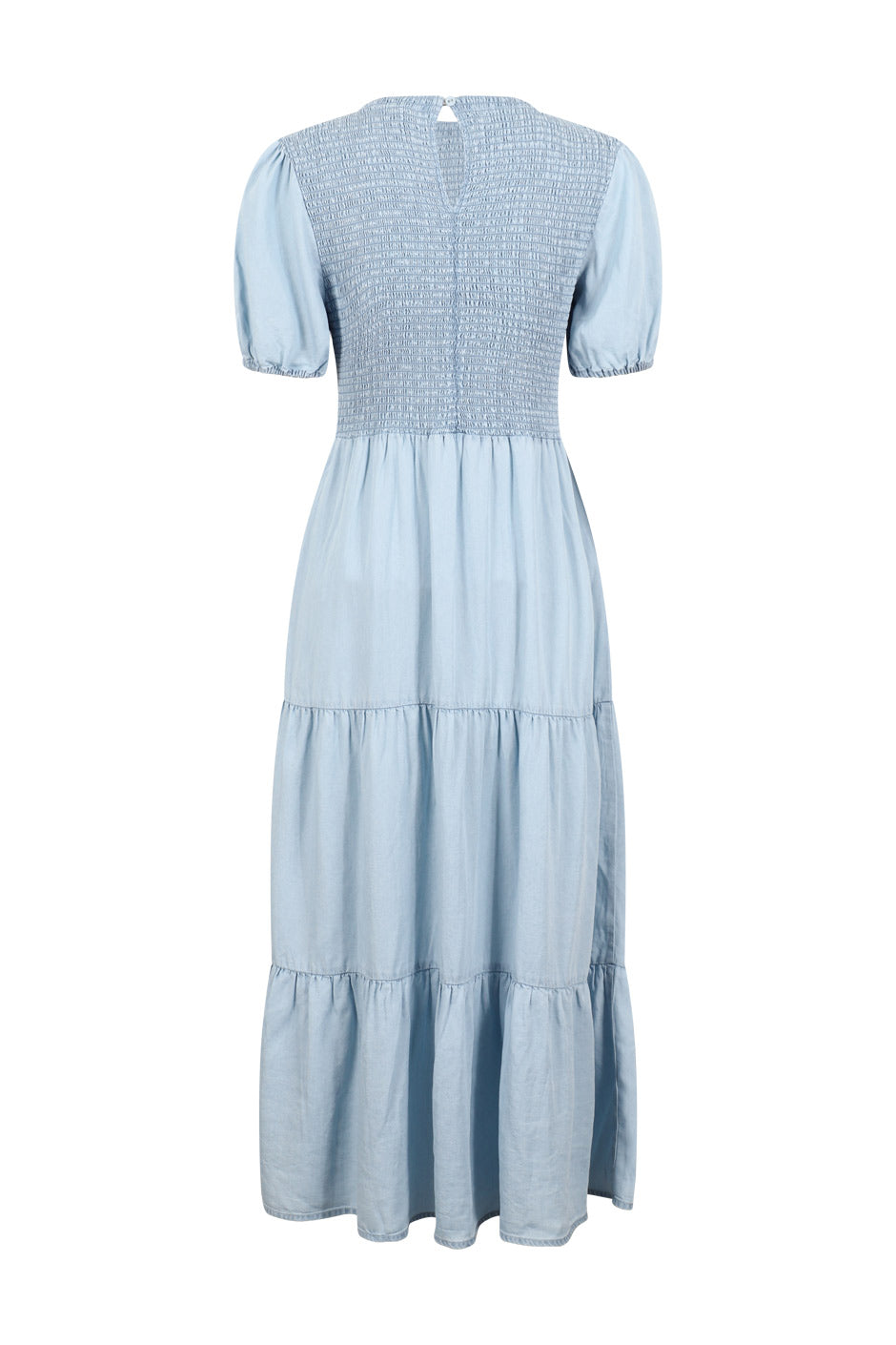 Aubrey Shirred Midi Dress