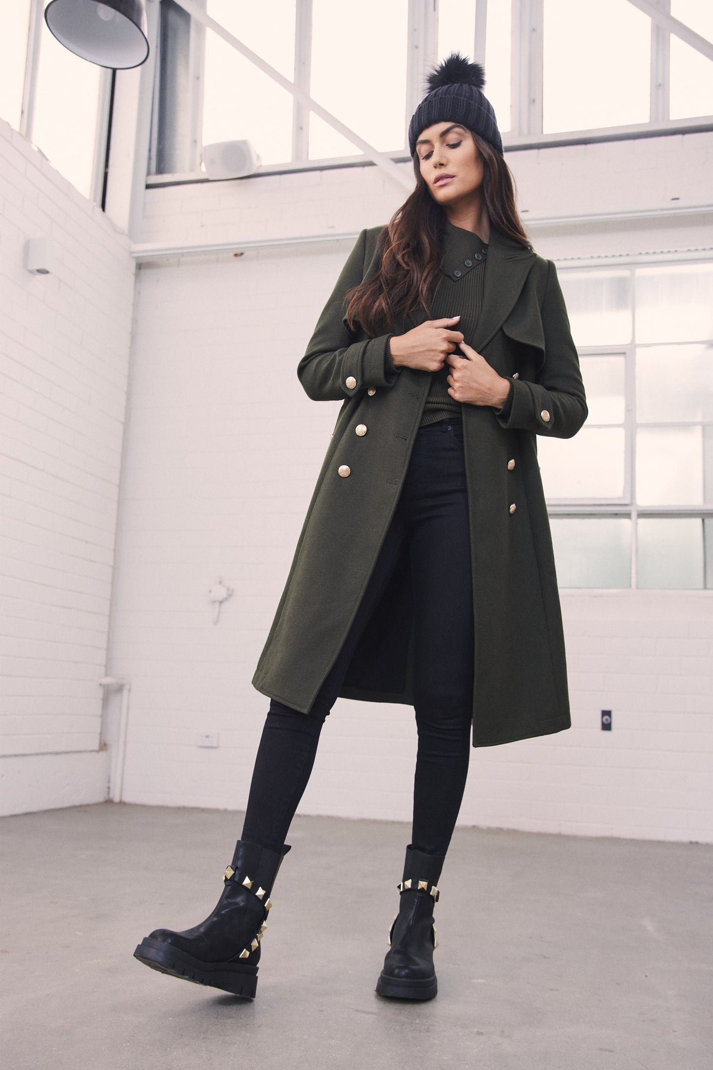 Trinity Button Jumper