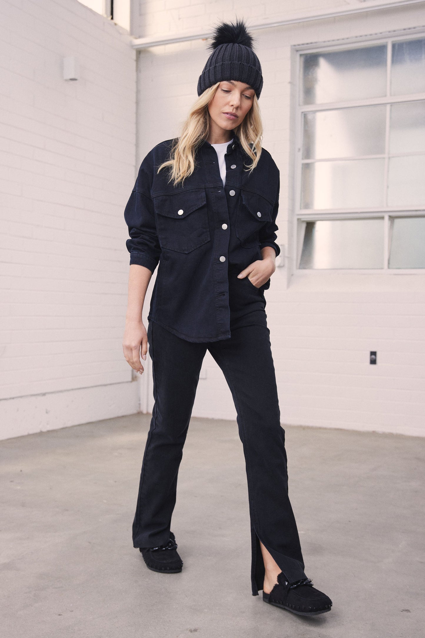 Taylor Denim Shacket